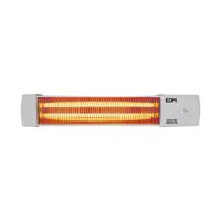 Kwarts Kachel EDM 07103 07103 Wit Grijs 600-1200 W Badkamers Kwarts Kachel EDM 07103 07103 Wit Grijs 600-1200 W Badkamers