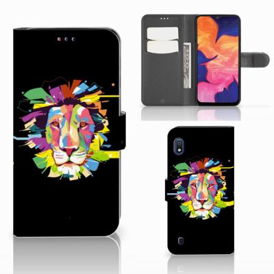 Samsung Galaxy A10 Leuk Hoesje Lion Color Samsung Galaxy A10 Leuk Hoesje Lion Color