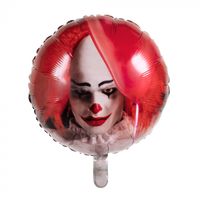 Folieballon Horror Clown Halloween (45cm) - thumbnail