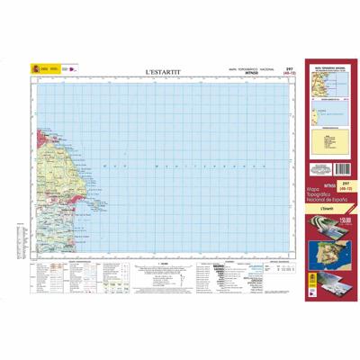 Topografische kaart 297 MT50 L´Estartit | CNIG - Instituto Geográfico Nacional1