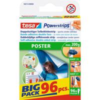 tesa POWERSTRIPS® Poster Dubbelzijdig plakband Wit Inhoud: 96 stuk(s) - thumbnail