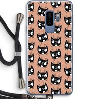 Kat: Samsung Galaxy S9 Plus Transparant Hoesje met koord