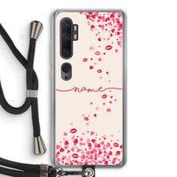 Hartjes en kusjes: Xiaomi Mi Note 10 Transparant Hoesje met koord