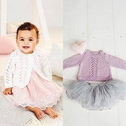 Breipatroon Stylecraft Bambino DK No. 9499 Babytrui en vest