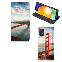 Samsung Galaxy A03s | Book Cover | Golden Gate Bridge