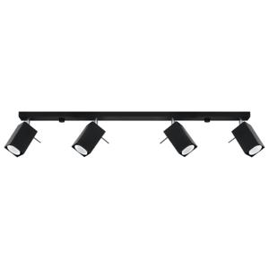 Plafondlamp MERIDA 4L zwart