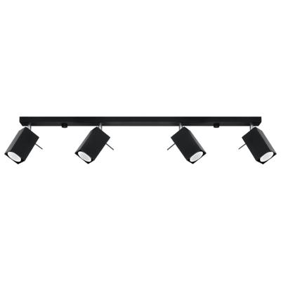 Plafondlamp MERIDA 4L zwart