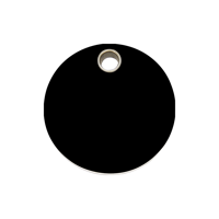 Circle I plastic dierenpenning medium/gemiddeld dia. 3 cm - Reddingo