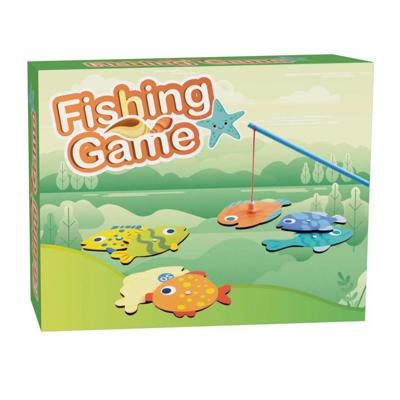 Houten Visvangspel, 9dlg.