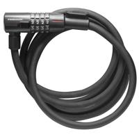 Trelock ks415 kabelslot code 110/15mm zwart