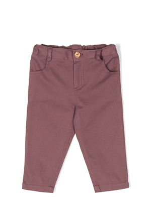 Paz Rodriguez pantalon chino à coupe slim - Violet
