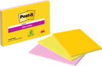 Memoblok post-it 6445s s 152x101mm ass 3st | 2304 stuks