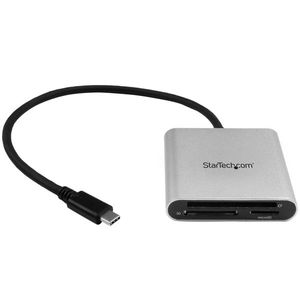 StarTech.com USB 3.0 Flash geheugen multi kaartlezer/schrijver met USB-C SD, microSD, CompactFlash