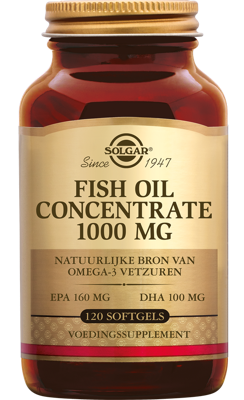 Solgar Fish Oil (Visolie) Concentrate 1000 mg Softgels