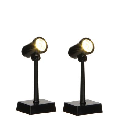 Twee spotjes 3x2x7 cm - Luville