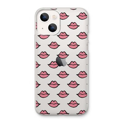 Lipjes: iPhone 13 Transparant Hoesje