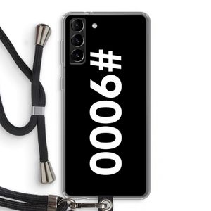 #9000: Samsung Galaxy S21 Plus Transparant Hoesje met koord