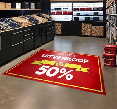 Gepersonaliseerde Verkoop Vinyl tapijt rood