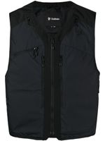 Goldwin gilet matelassé à logo brodé - Noir