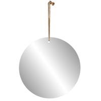 Natural Living spiegel - moderne look - rond - naturel - jute touw - D30 cm