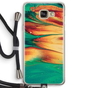 Green Inferno: Samsung Galaxy A5 (2016) Transparant Hoesje met koord