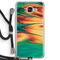 Green Inferno: Samsung Galaxy A5 (2016) Transparant Hoesje met koord