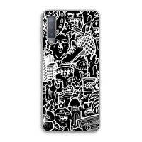 Vexx Black Mixtape: Samsung Galaxy A7 (2018) Transparant Hoesje Vexx Black Mixtape: Samsung Galaxy A7 (2018) Transparant Hoesje