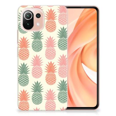 Xiaomi Mi 11 Lite | 11 Lite 5G NE | Siliconen Case | Ananas