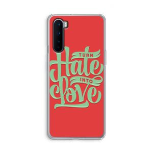 Turn hate into love: OnePlus Nord Transparant Hoesje