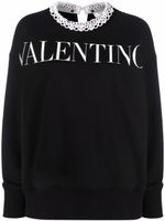 Valentino Garavani sweat à logo imprimé - Noir
