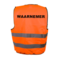 Waarnemer hesje oranje - Waarnemer hesje oranje