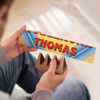Gepersonaliseerde Toblerone reep - Vaderdag - Large