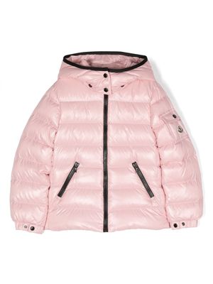 Moncler Enfant doudoune Bady à capuche - Rose