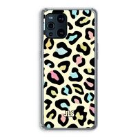Leopard pattern: Oppo Find X3 Pro Transparant Hoesje