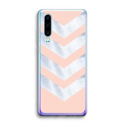 Marmeren pijlen: Huawei P30 Transparant Hoesje