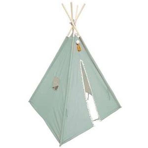 Atmosphera Tipi speeltent voor kinderen - 120 x 120 x 160 cm - groen - Speeltenten