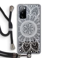 Roses Are Red: Samsung Galaxy S20 FE / S20 FE 5G Transparant Hoesje met koord