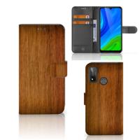 Huawei P Smart 2020 | Book Style Case | Donker Hout