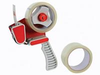 Tapehouder 2 rollen inpaktape 50 mm x 50 m - Velleman