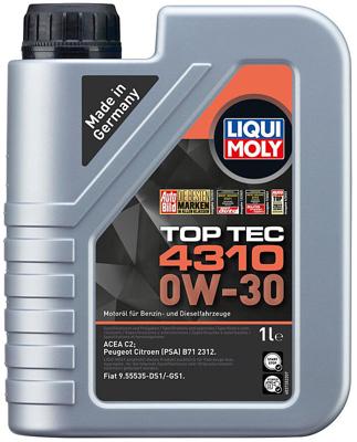 LIQUI MOLY Oil top tec 4310 0w-30 1l