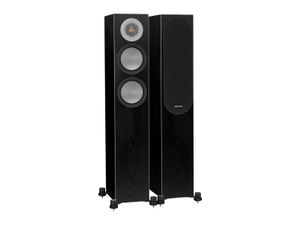 Monitor Audio: Silver 200 Vloerstaande Speakers 2 stuks - Black Oak