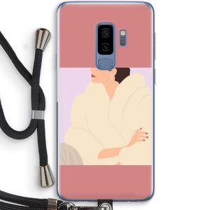 Cosy: Samsung Galaxy S9 Plus Transparant Hoesje met koord