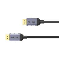 UNITEK C1628GY01-1.5M DisplayPort kabel Zwart, Grijs
