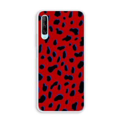 Red Leopard: Huawei P Smart Pro Transparant Hoesje