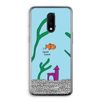 Aquarium: OnePlus 7 Transparant Hoesje