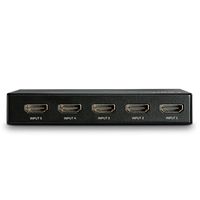 LINDY 5 Port HDMI 18G Switch HDMI-switch 5 poorten Met afstandsbediening 3840 x 2160 Pixel - thumbnail