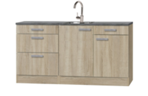 KItchenette 150cm met spoelbak RAI-3010