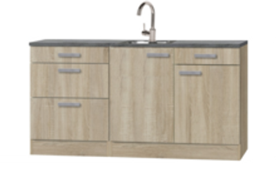 KItchenette 150cm met spoelbak RAI-3010