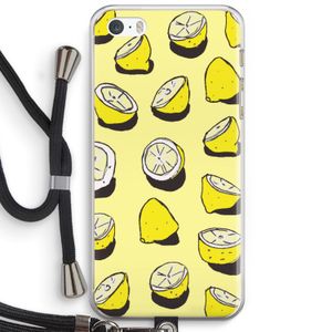 When Life Gives You Lemons...: iPhone 5 / 5S / SE Transparant Hoesje met koord