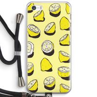 When Life Gives You Lemons...: iPhone 5 / 5S / SE Transparant Hoesje met koord